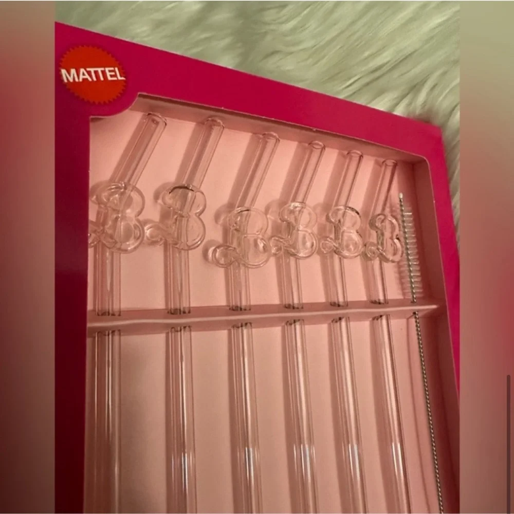 Zara- Barbie The Movie SET OF 6 STRAWS